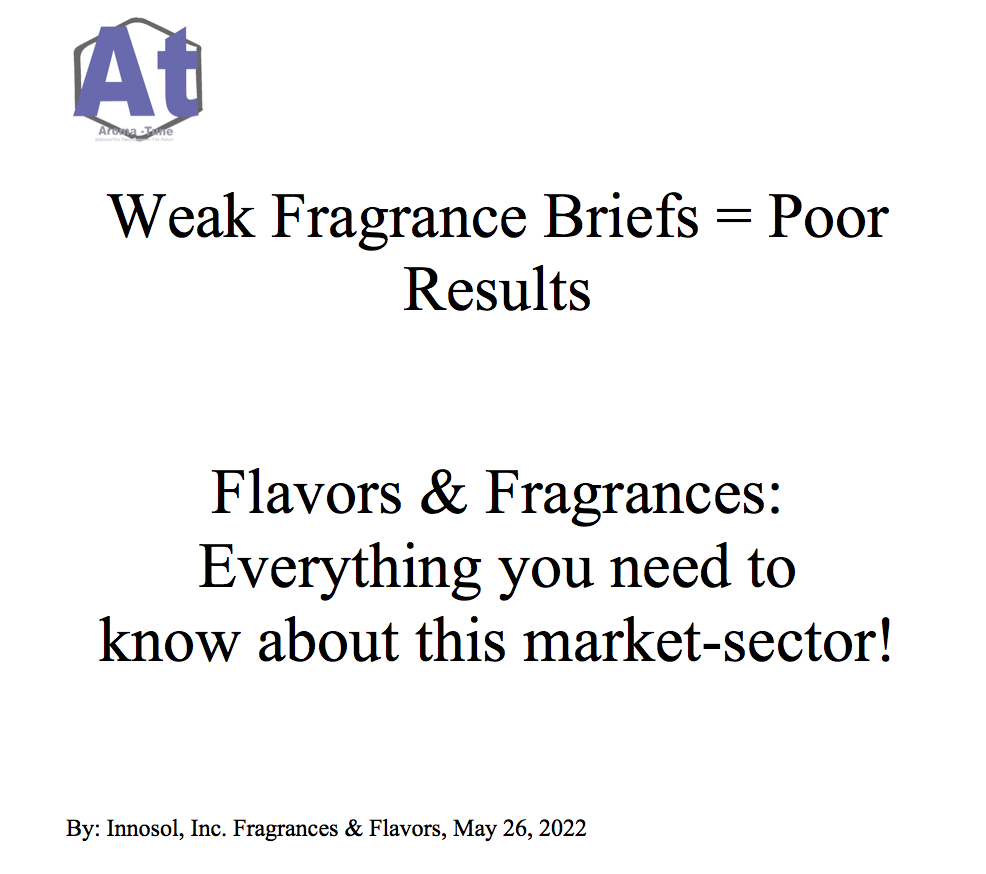 How to write strong fragrance briefs innosolinc.com